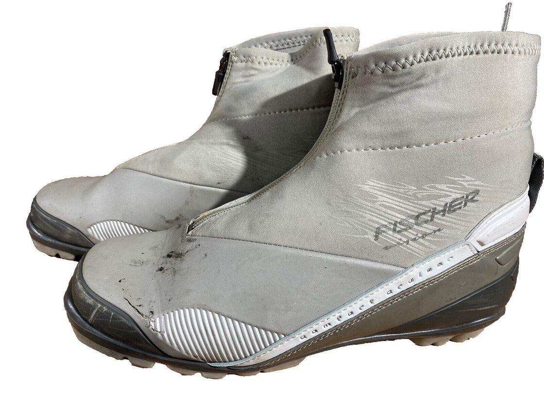 Fischer Vision Nordic Cross Country Ski Boots Size EU40 US7.5 for NNN 1436