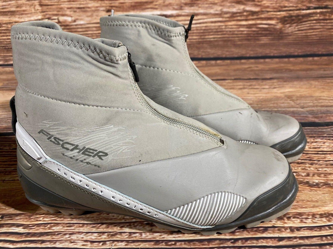 Fischer Vision Nordic Cross Country Ski Boots Size EU40 US7.5 for NNN 1436