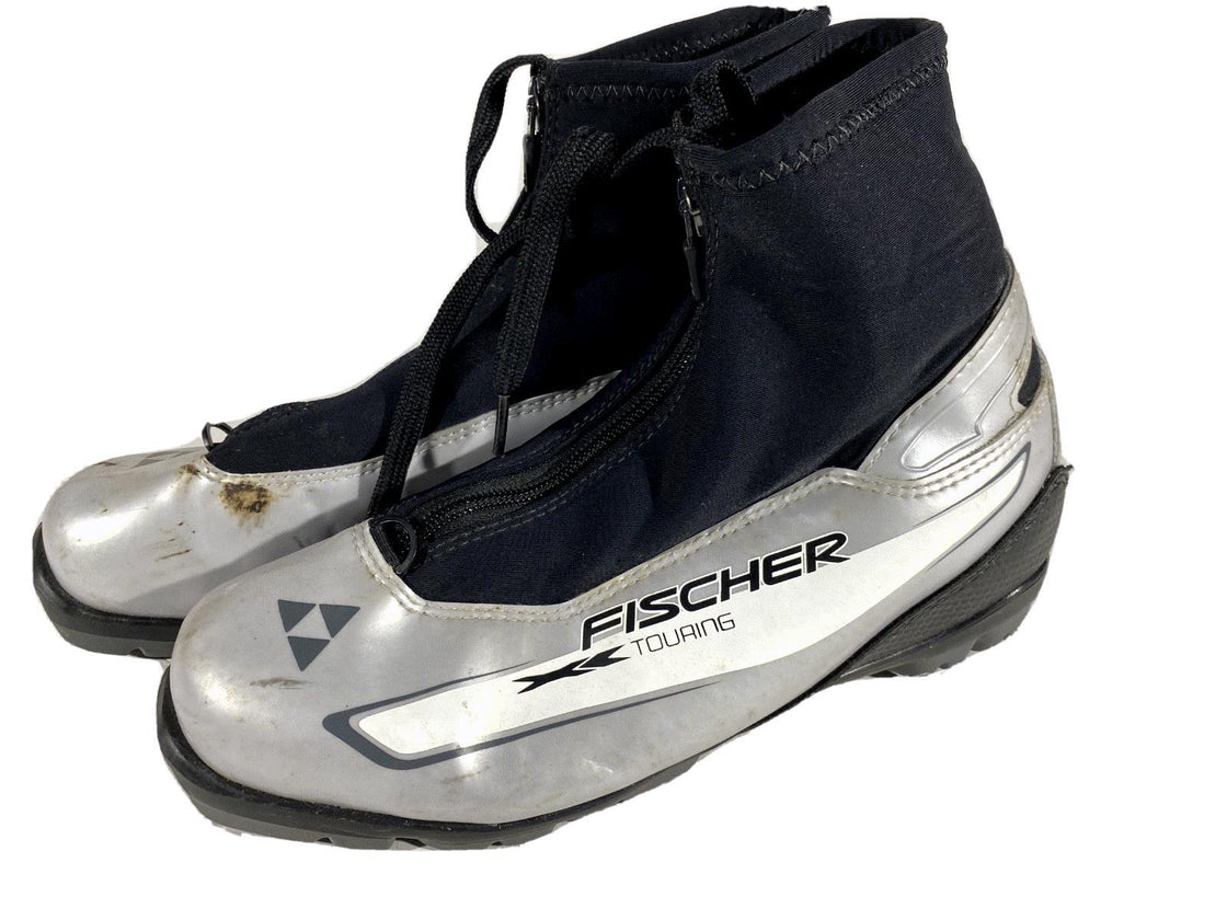 Fischer XC Touring Nordic Cross Country Ski Boots Size EU42 US9 NNN 1285