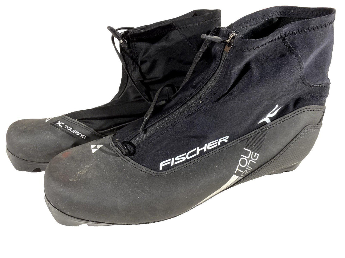 Fischer XC Touring Nordic Cross Country Ski Boots Size EU44 US10.5 NNN 1303
