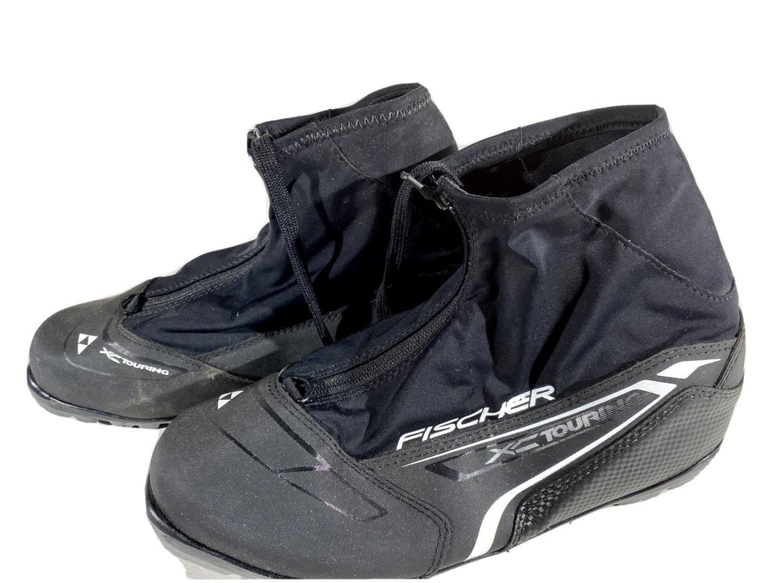 Fischer XC Touring Nordic Cross Country Ski Boots Size EU45 US11.5 NNN 1177