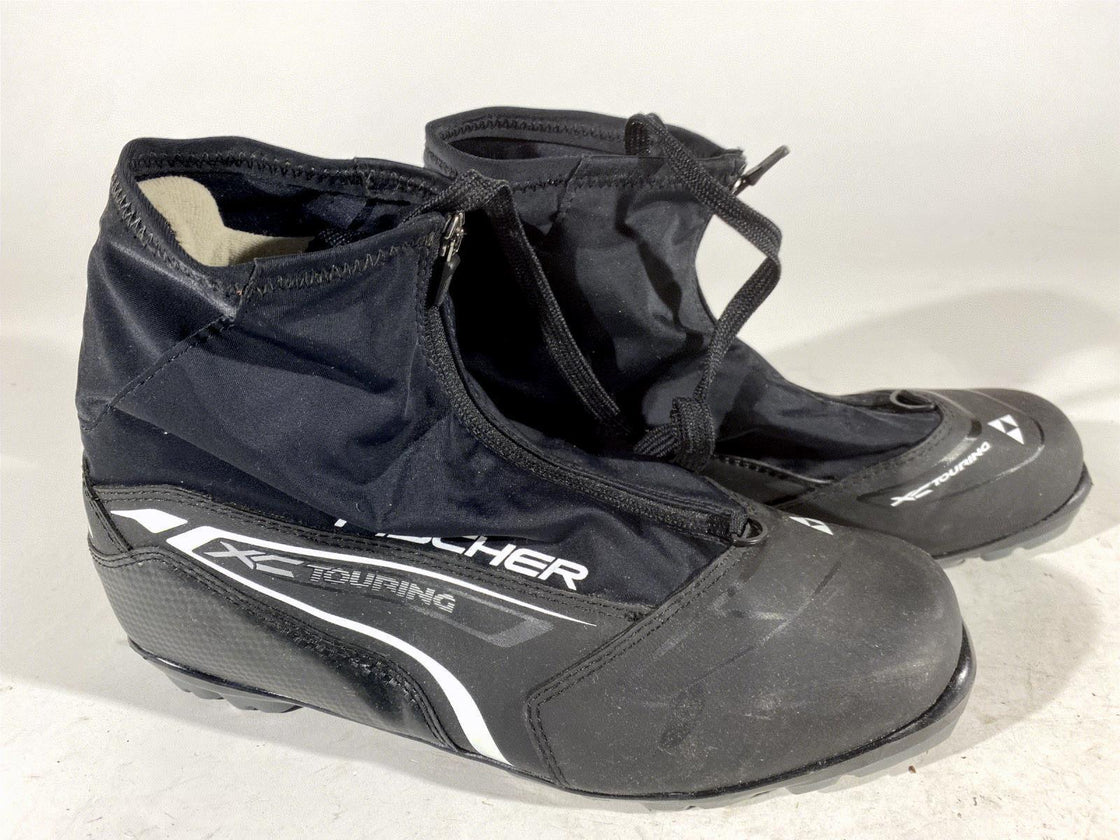 Fischer XC Touring Nordic Cross Country Ski Boots Size EU45 US11.5 NNN 1177