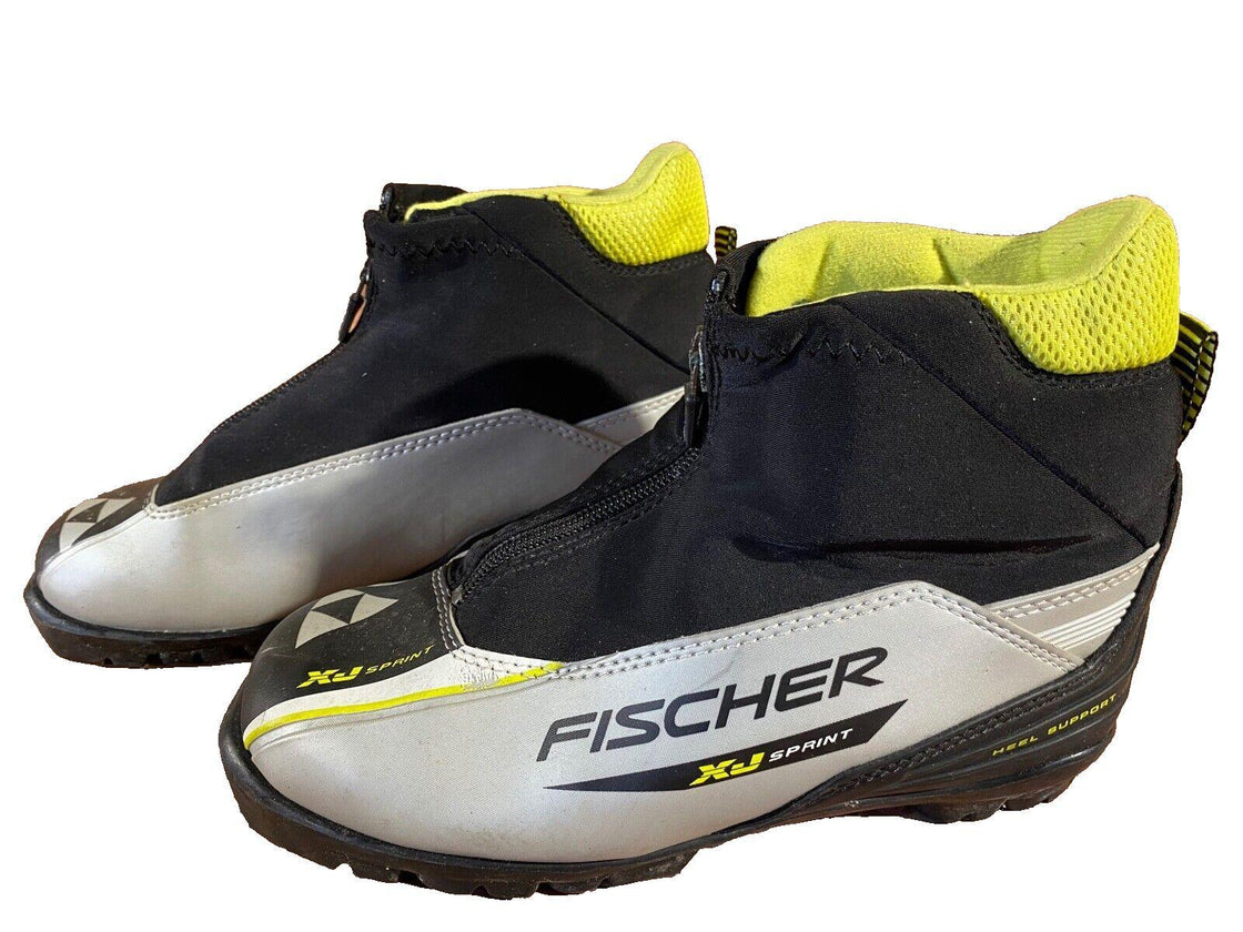 Fischer XJ Sprint Nordic Cross Country Ski Boots Size EU37 US5.5 NNN 1282