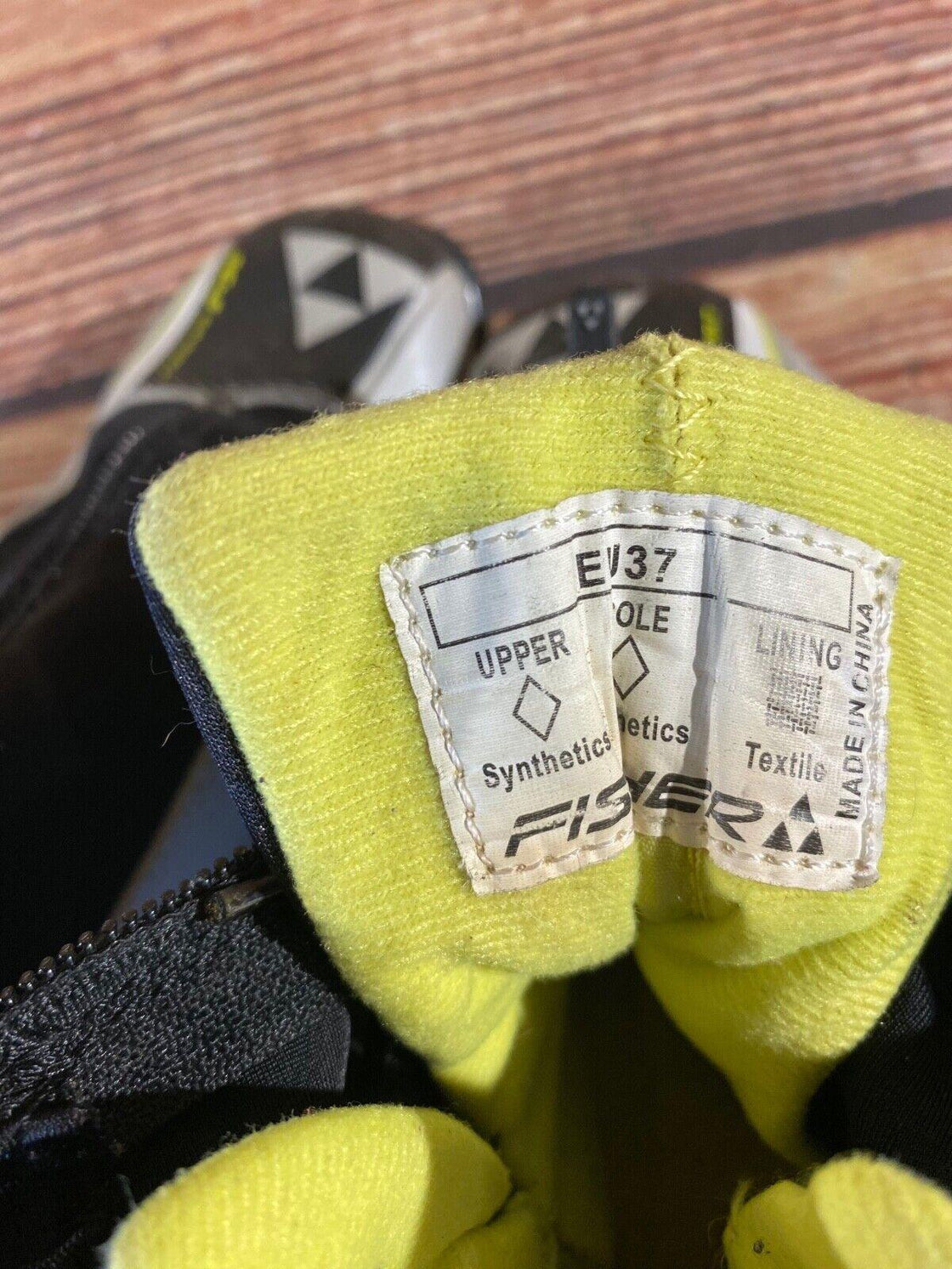 Fischer XJ Sprint Nordic Cross Country Ski Boots Size EU37 US5.5 NNN 1282