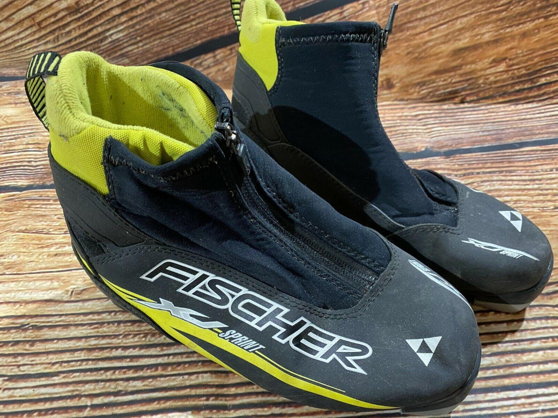 Fischer XJ Sprint Cross Country Ski Boots Combi Size EU36 US4.5 NNN 1525