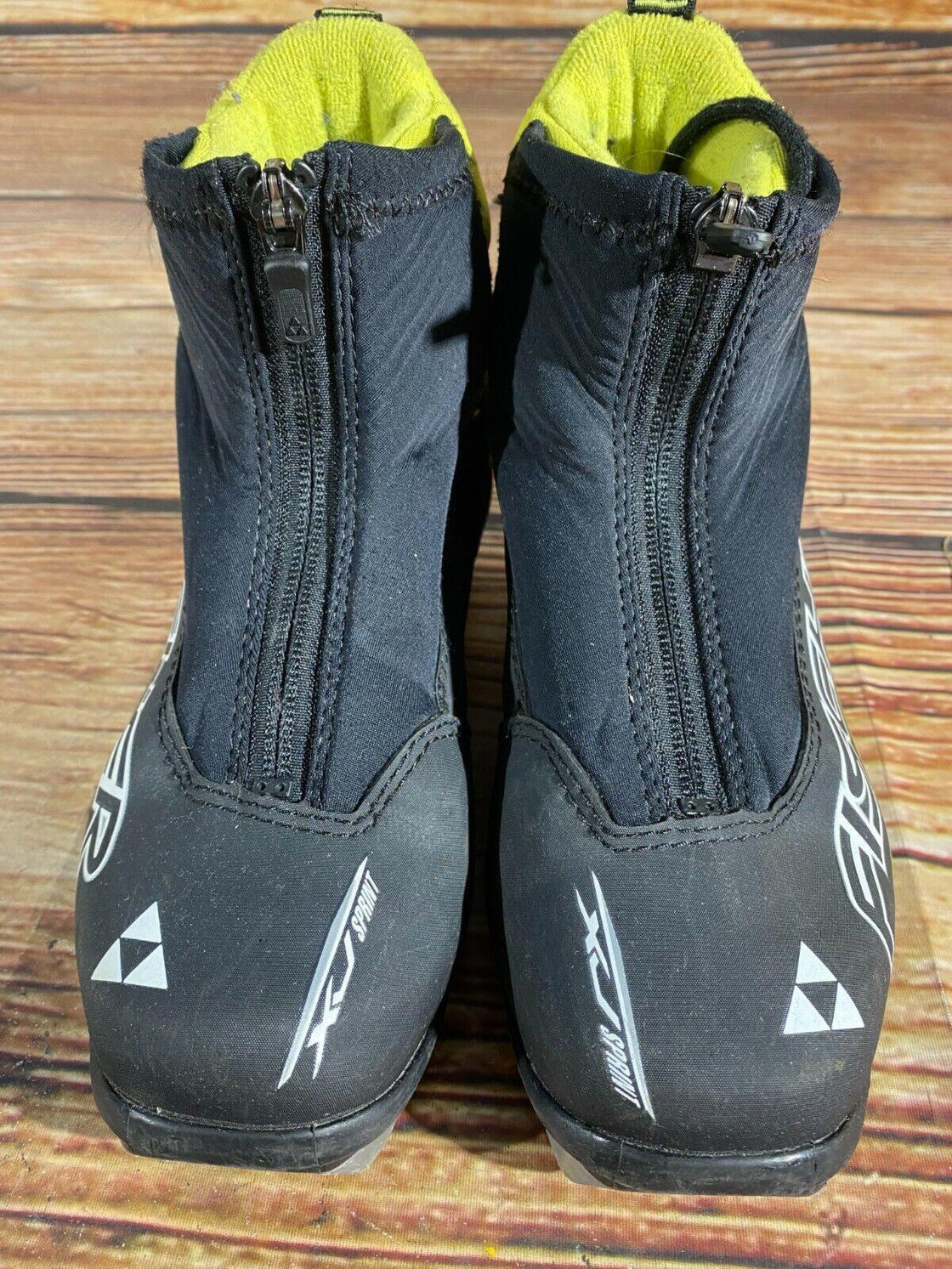 Fischer XJ Sprint Nordic Cross Country Ski Boots Size EU34 US3 NNN 1185