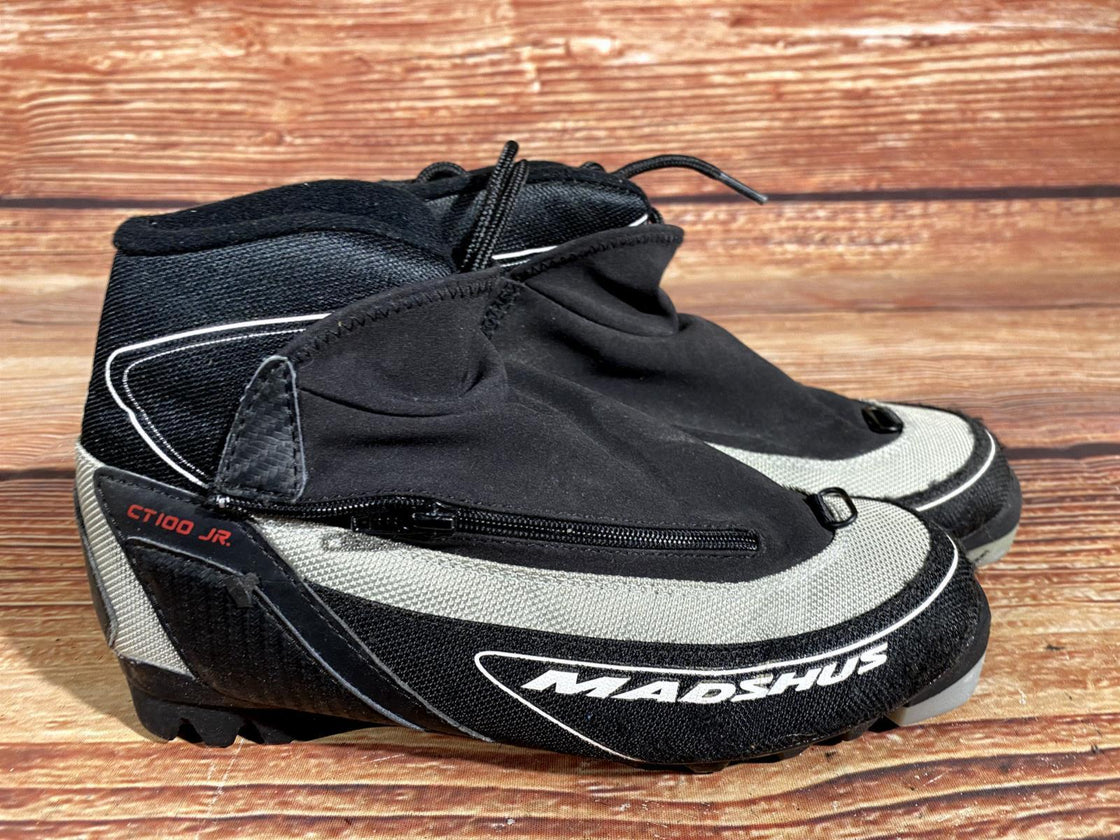 Madshus CT100 Classic Nordic Cross Country Ski Boots Size EU37 US5 for NNN 1977