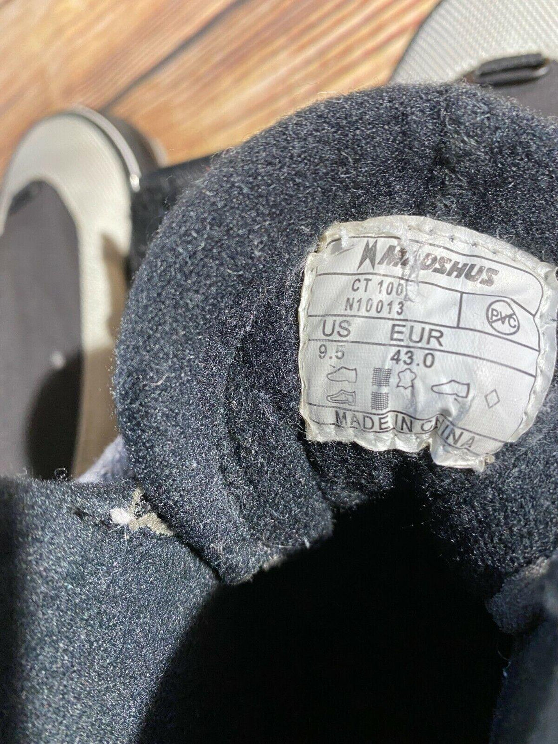 Madshus CT100 Cross Country Ski Boots Size EU43 US9.5 for NNN 1966