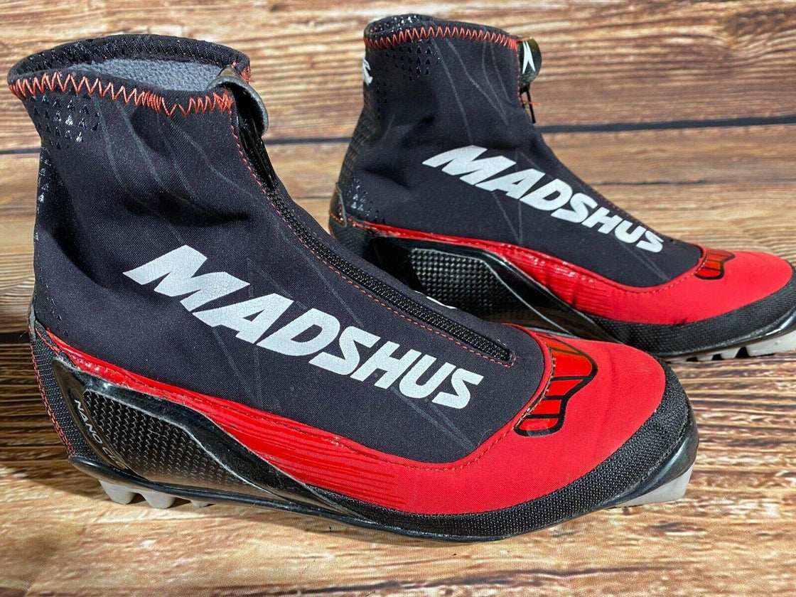 Madshus Nano CLC Nordic Cross Country Ski Boots Size EU38 US6 for NNN 2651