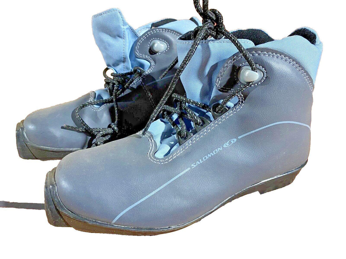 Salomon Nordic Cross Country Ski Boots Size EU38 US6.5 SNS Profil 2147