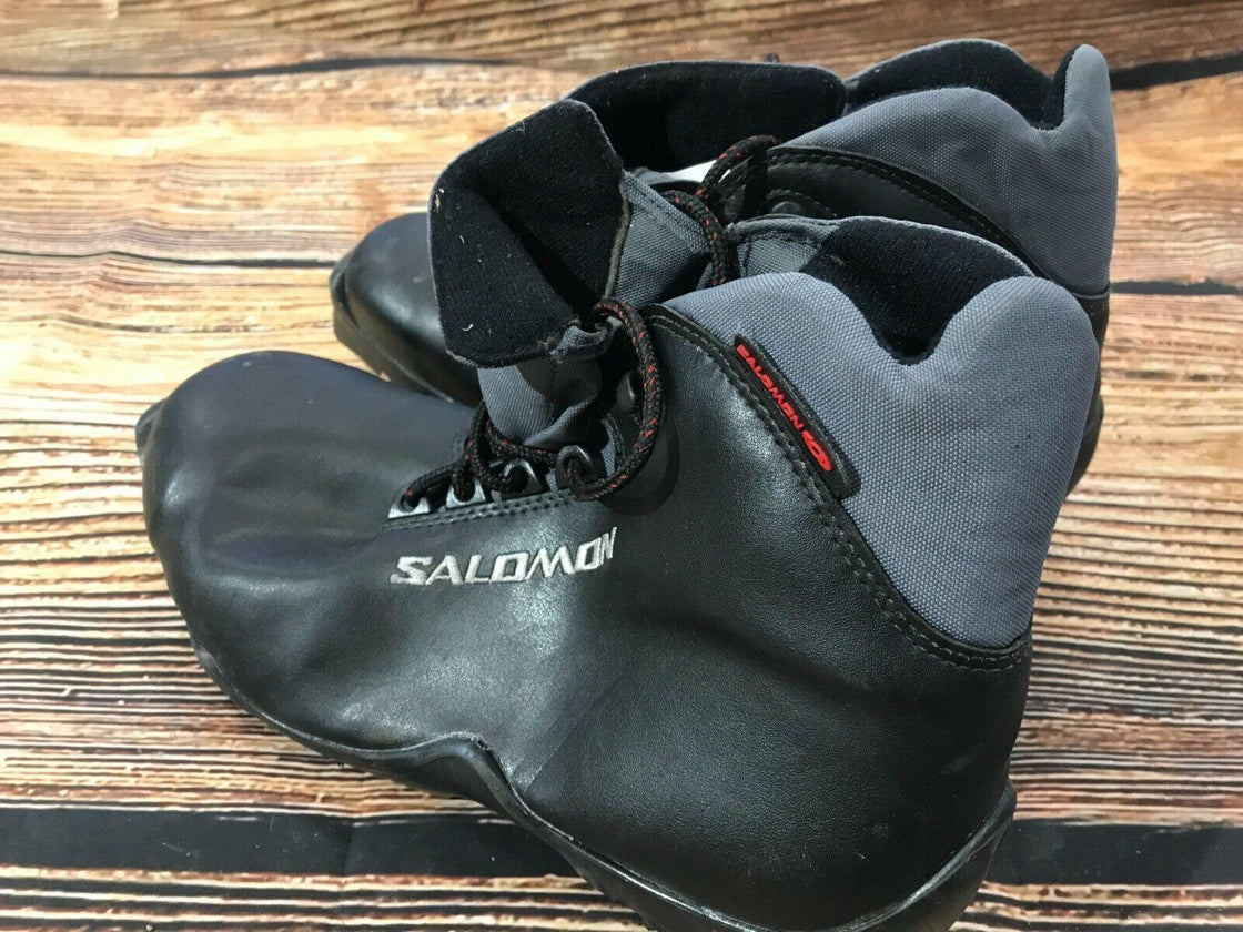 SALOMON Nordic Cross Country Ski Boots Size EU42 US8.5 SNS Profil 2291