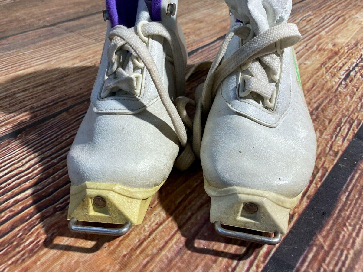Sangiorgio Cross Country Ski Boots Classic SNS Profil EU 35 US 4.5 Vintage 1232