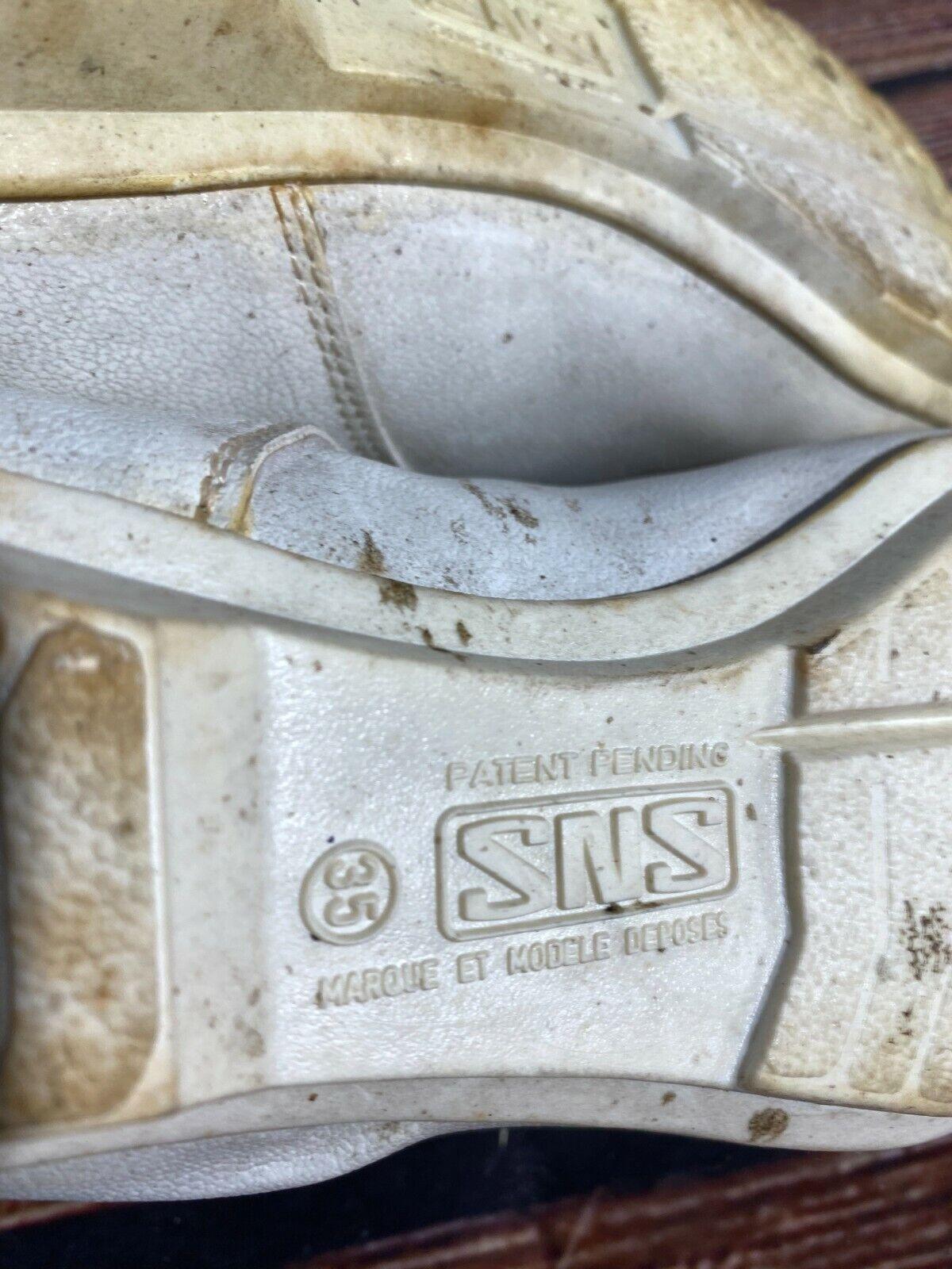 Sangiorgio Cross Country Ski Boots Classic SNS Profil EU 35 US 4.5 Vintage 1232