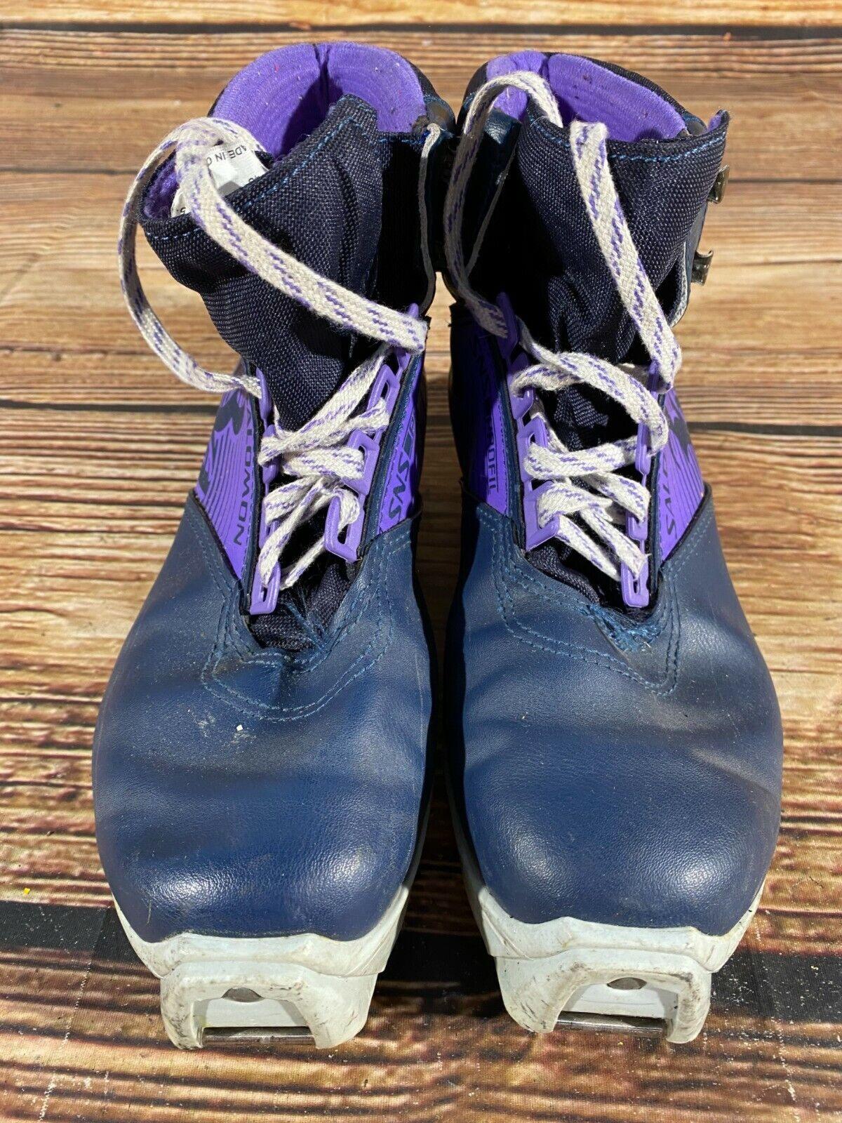 Salomon SR361 Cross Country Ski Boots Classic SNS Profil EU 40 US 7.5 255mm 2230