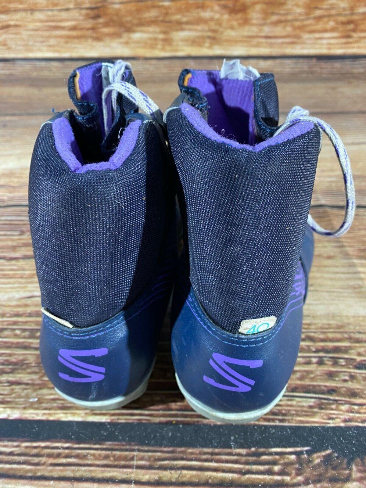 Salomon SR361 Cross Country Ski Boots Classic SNS Profil EU 40 US 7.5 255mm 2230