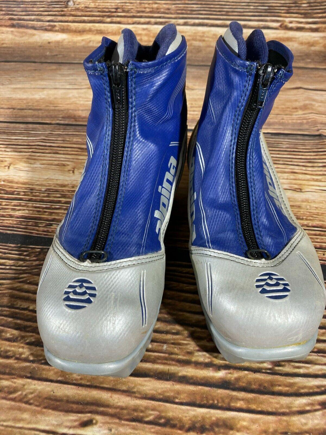 Alpina ST20JR Nordic Cross Country Ski Boots Size EU38 US6 for NNN 708