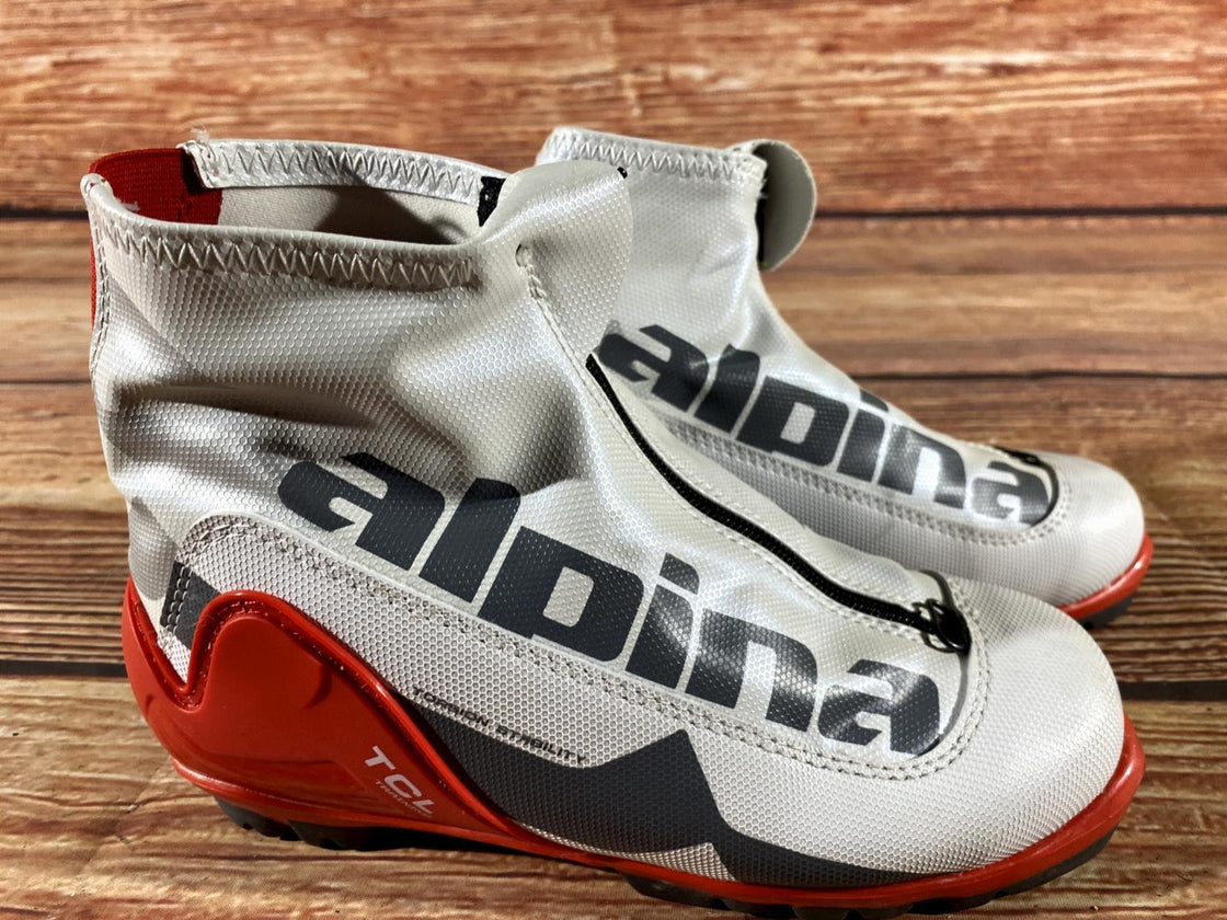 Alpina TCL Nordic Cross Country Ski Boots Size EU37 US5.5 for NNN 2808
