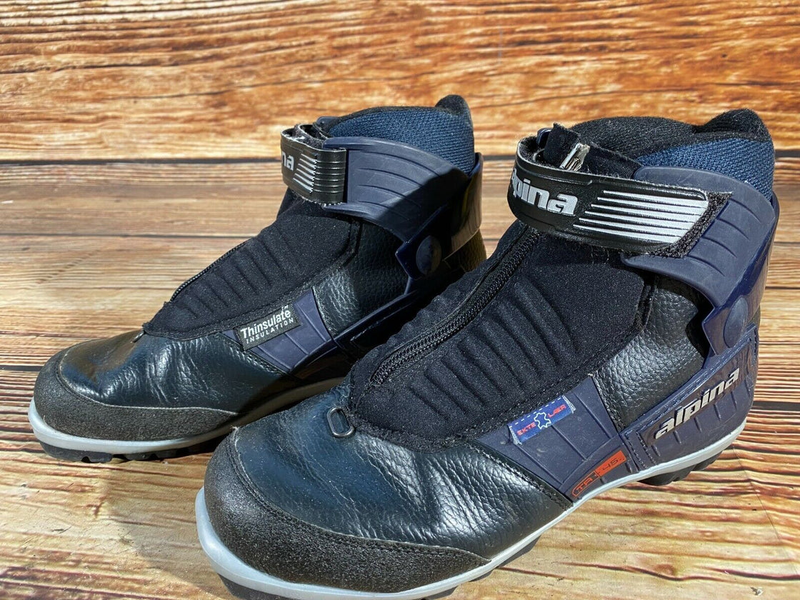 Alpina TR-45 Nordic Cross Country Ski Boots Size EU39 US7 NNN 2903