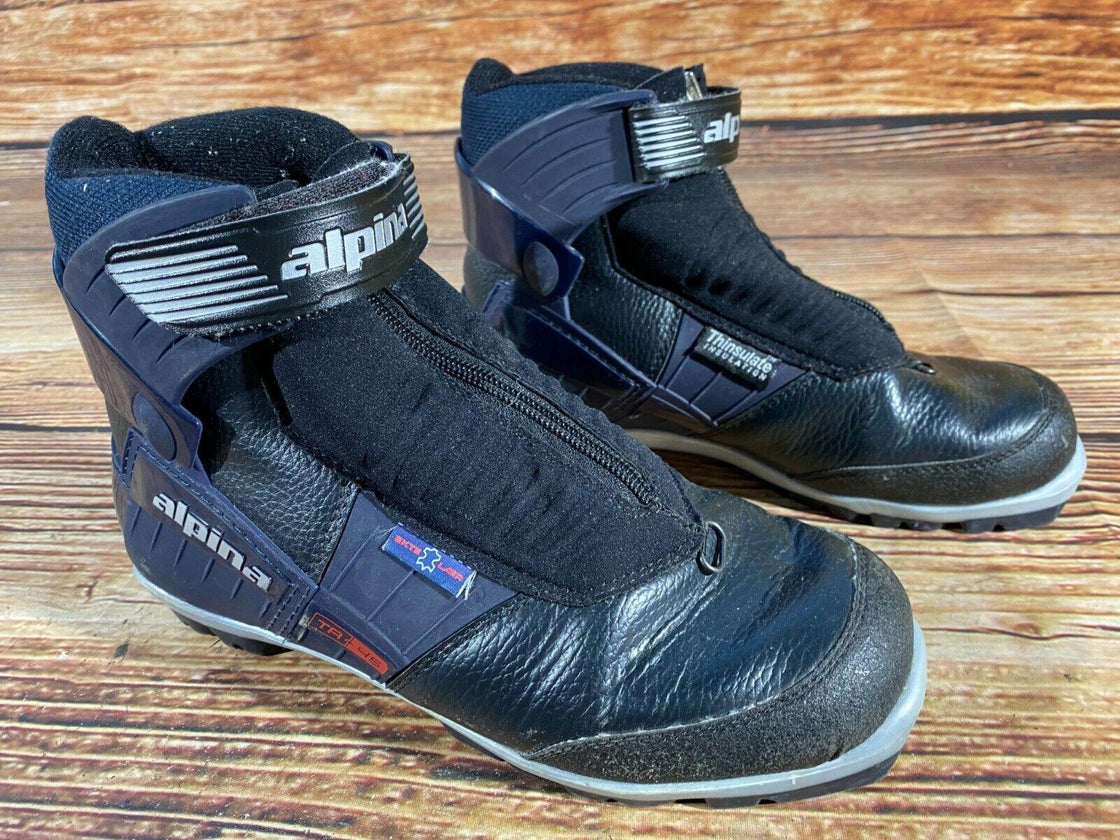 Alpina TR-45 Nordic Cross Country Ski Boots Size EU39 US7 NNN 2903