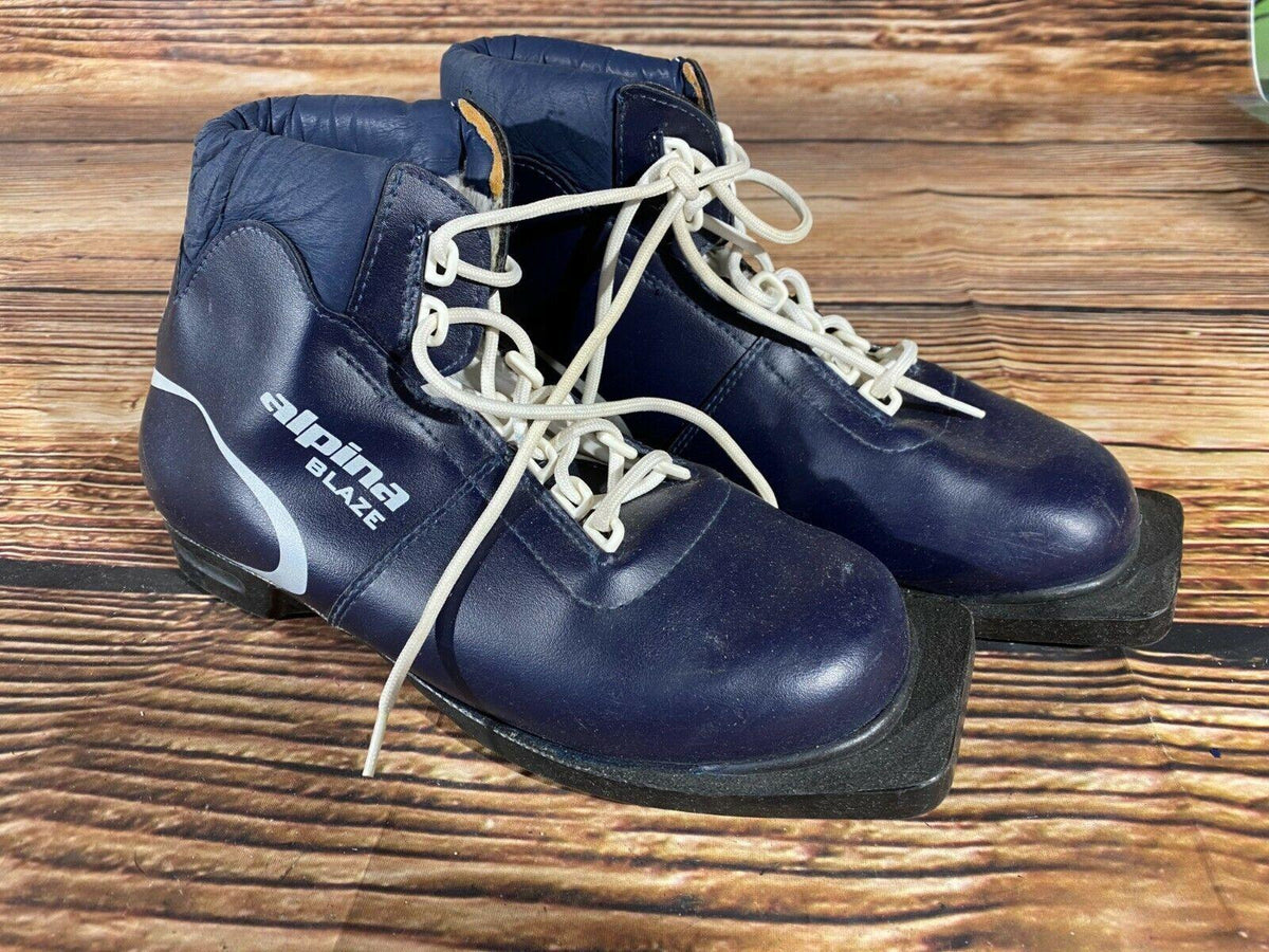 Alpina Cross Country Ski Boots Backcountry 75mm NN EU 39 US 7 Vintage 262mm 2487