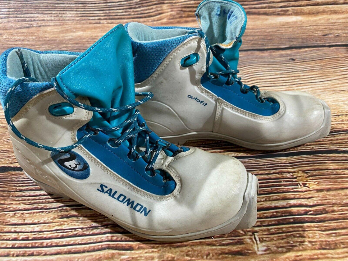 SALOMON Vitane 3 Cross Country Ski Boots Size EU37 US5 SNS Profil 2385