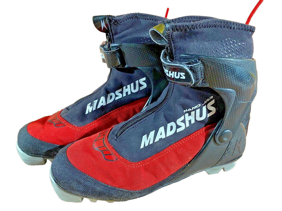Madshus Nano  Skate JRR Nordic Cross Country Ski Boots EU38 US6 NNN 2540