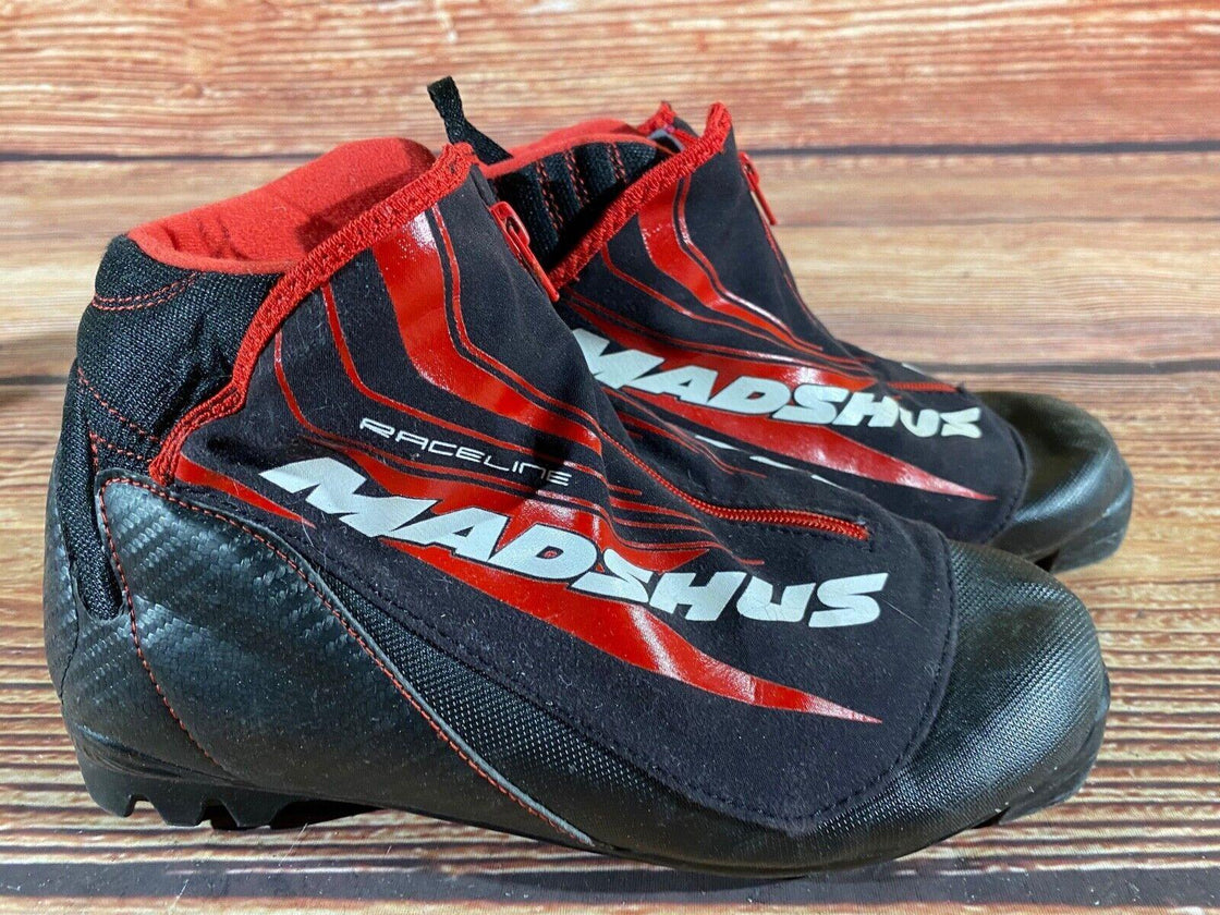 Madshus Race Line Nordic Cross Country Ski Boots EU39 US7 NNN 2596