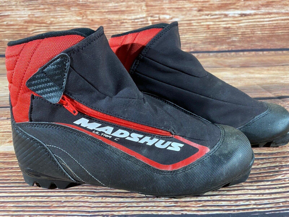 Madshus Ultra C Cross Country Ski Boots Size EU42 US9 for NNN 2598