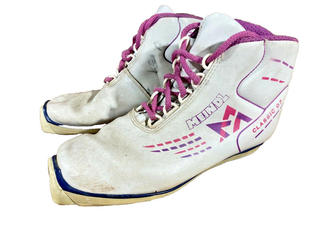 Meindl Classic 07 Nordic Cross Country Ski Boots Size EU39 US7 SNS Profil 2445