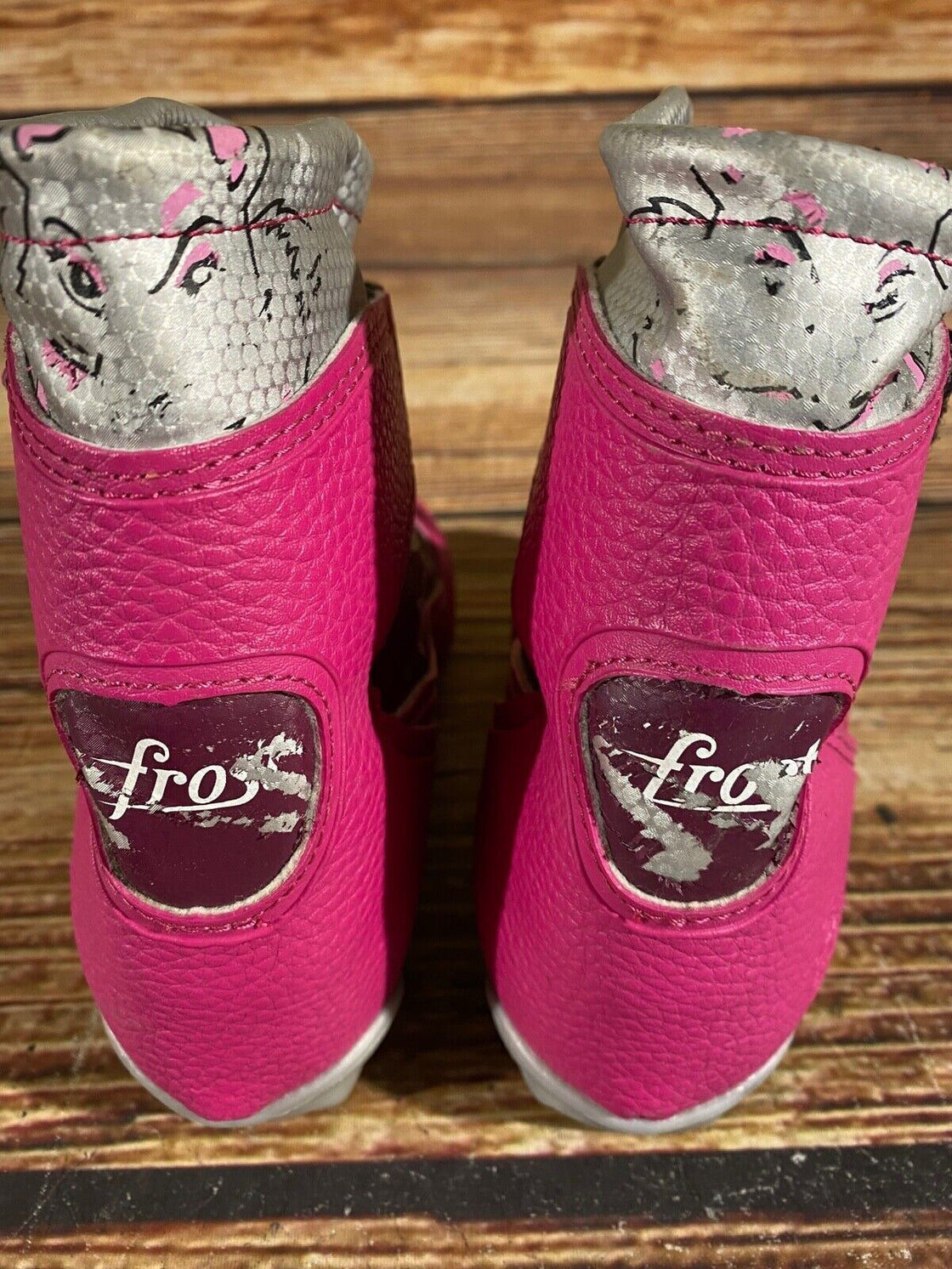 Alpina Frost Kids Nordic Cross Country Ski Boots Size EU30 US11.5 NNN A-531