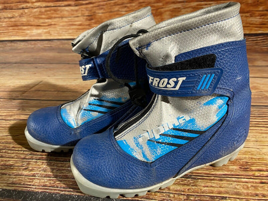 Alpina Frost Cross Country Ski Boots Classic NNN EU 33 US 2 Kids 220mm A-1014