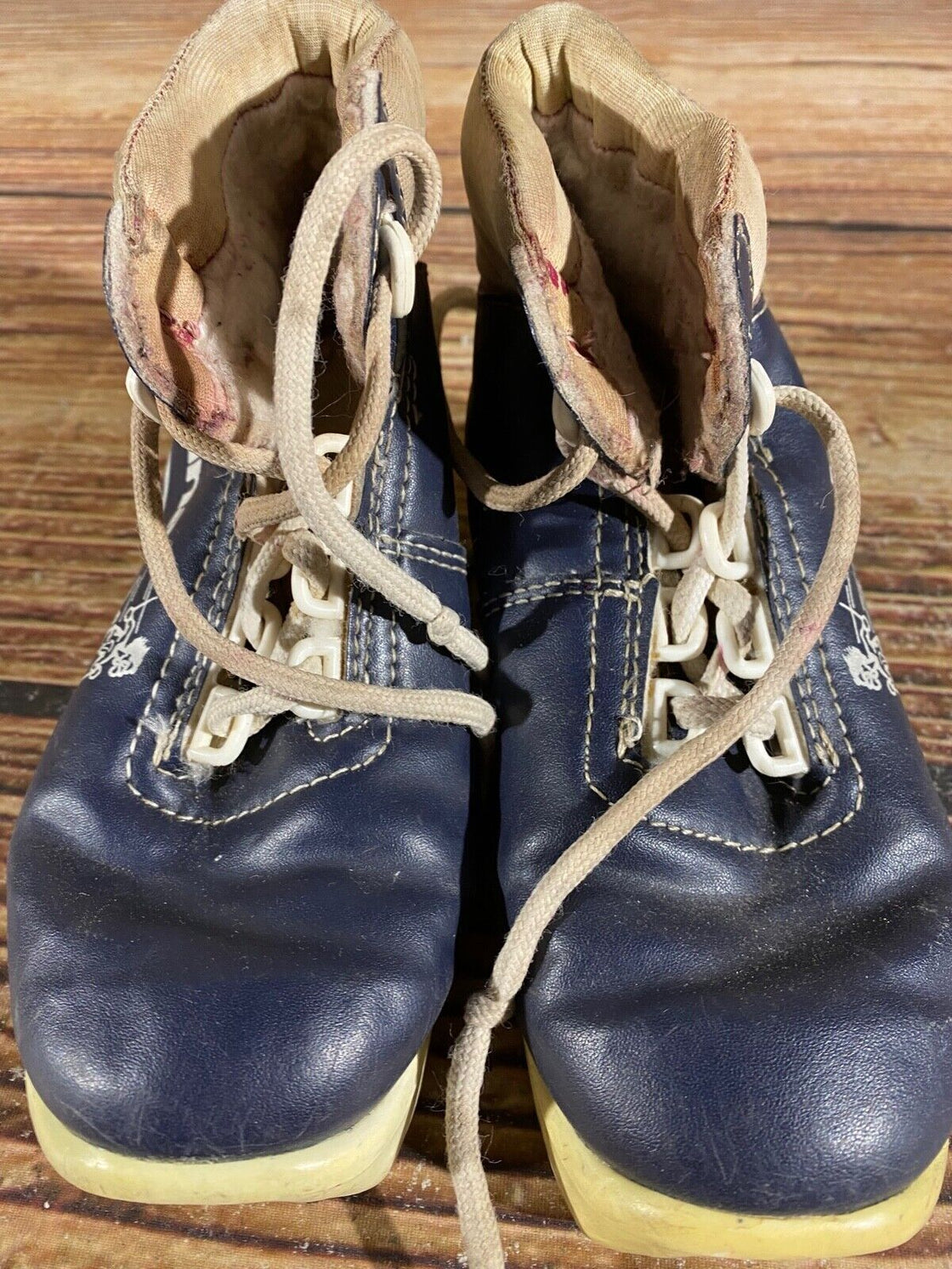 Alpina Kids Nordic Cross Country Ski Boots Size EU30 US12 NNN A-884