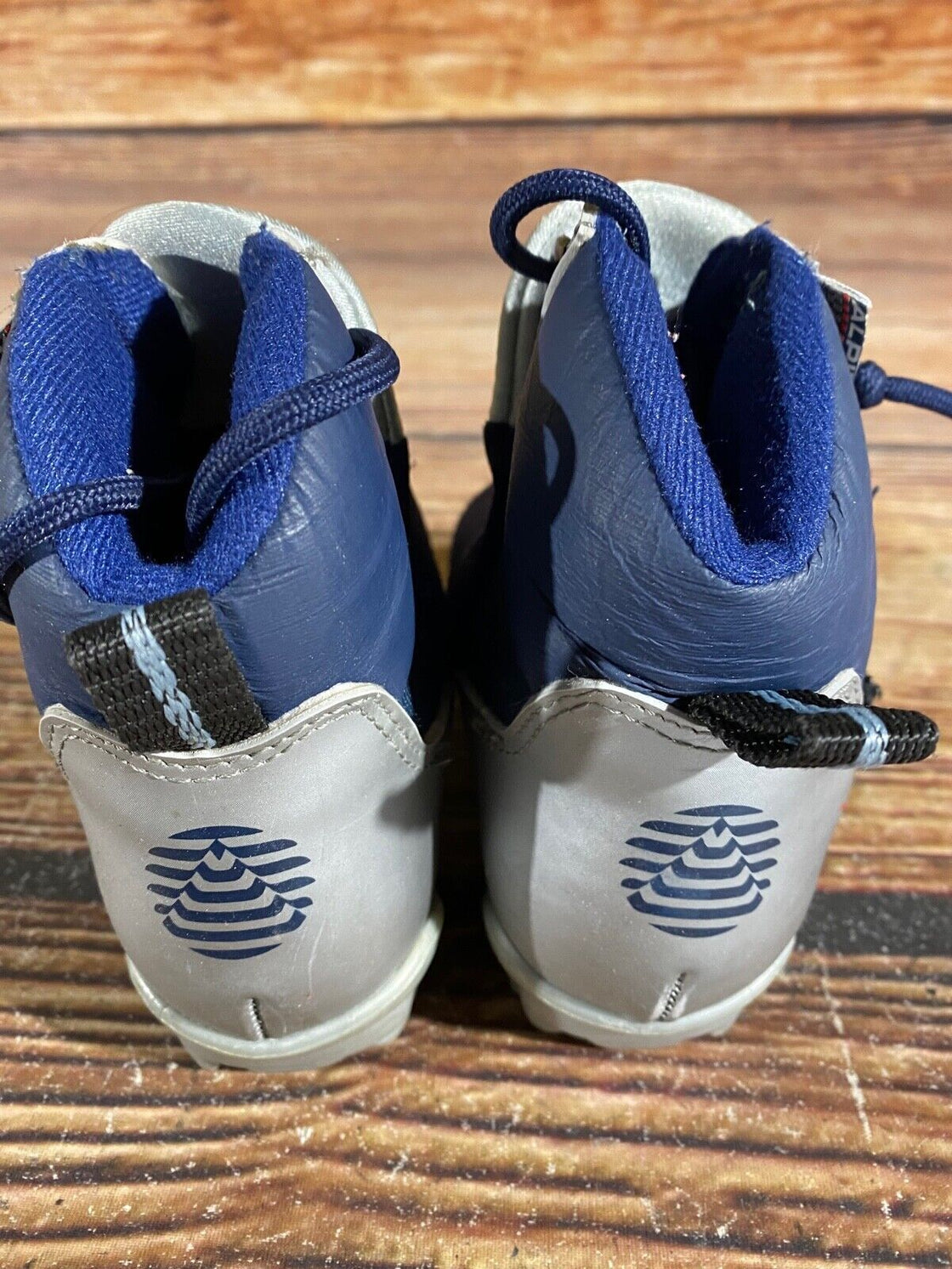 Alpina 311 Kids Nordic Cross Country Ski Boots Size EU26 US9 NNN A-1011