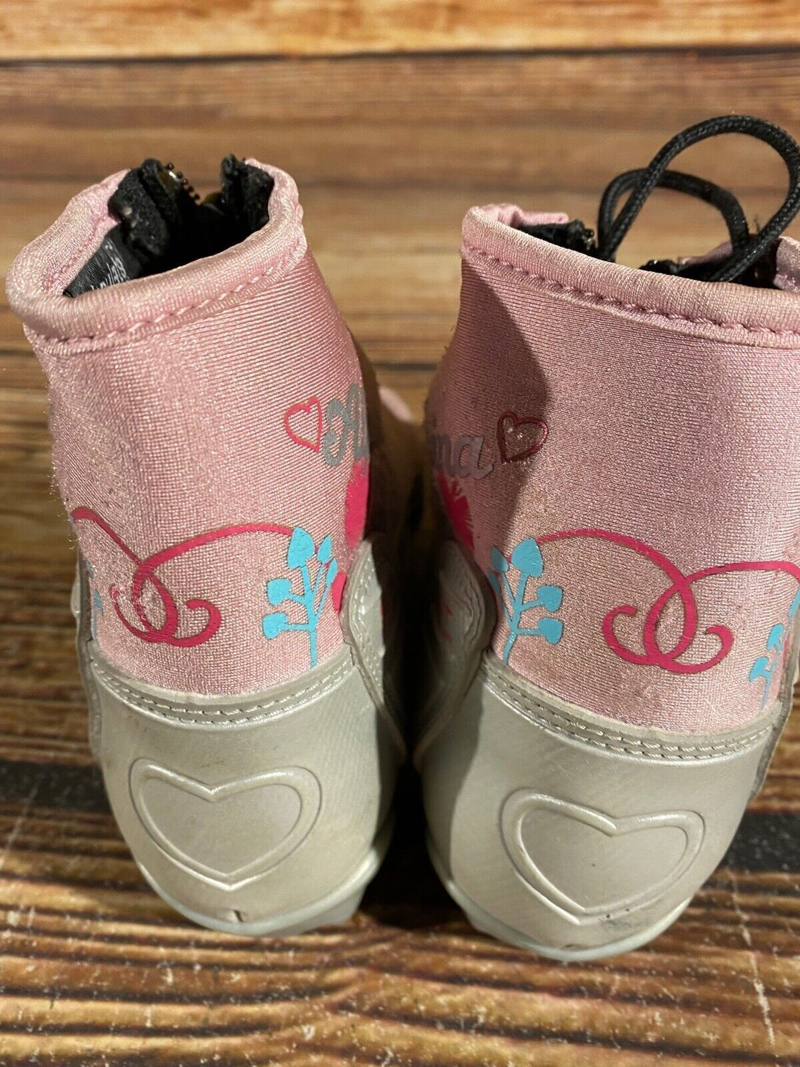 Alpina ST10jr Kids Nordic Cross Country Ski Boots Size EU30 US12 NNN A-889