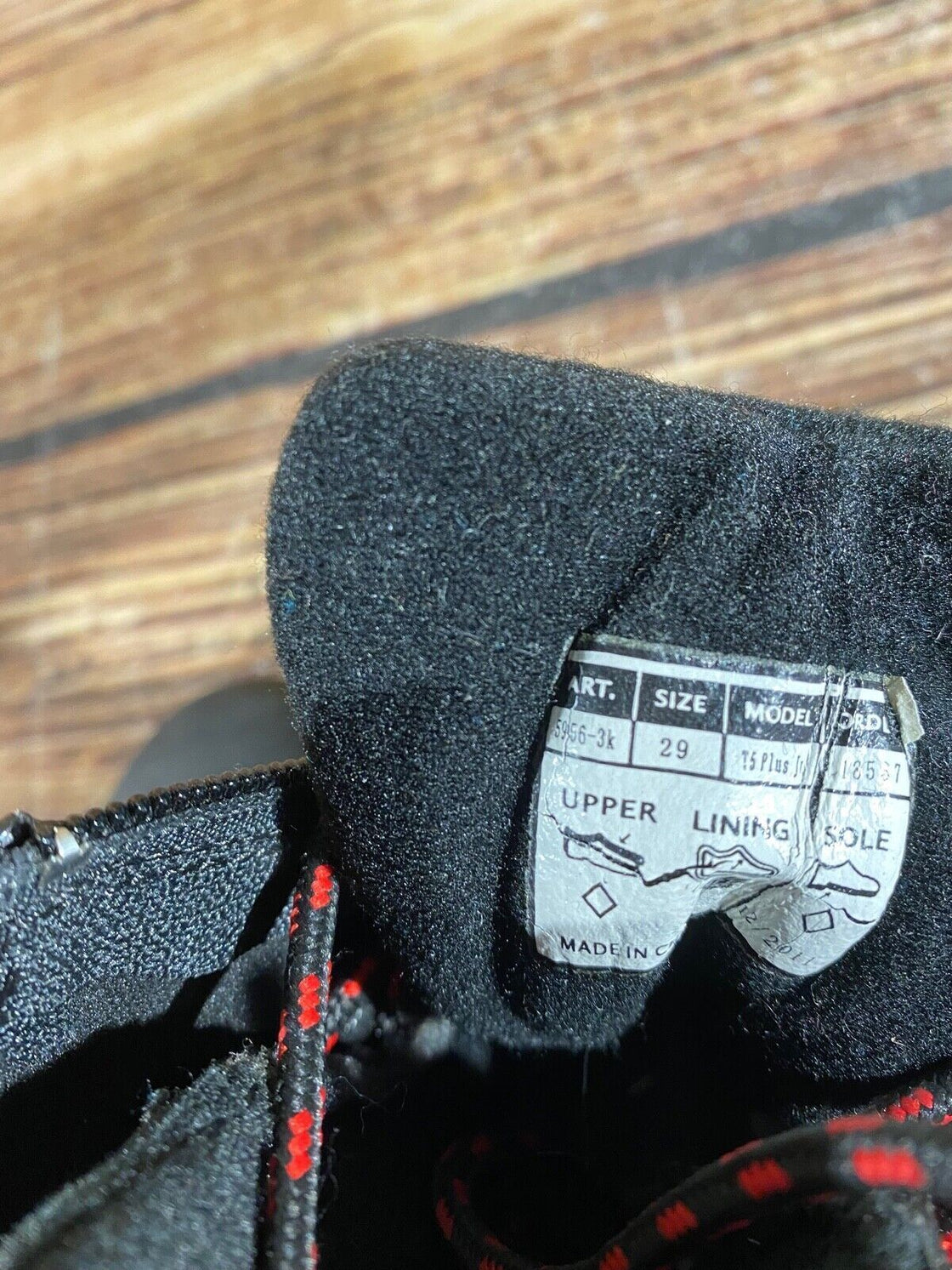 Alpina T5Plus Kids Nordic Cross Country Ski Boots Size EU29 US11 NNN A-880