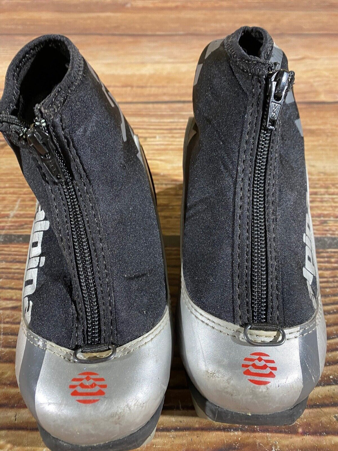 Alpina T10jr Kids Nordic Cross Country Ski Boots Size EU28 US10 for NNN A-922