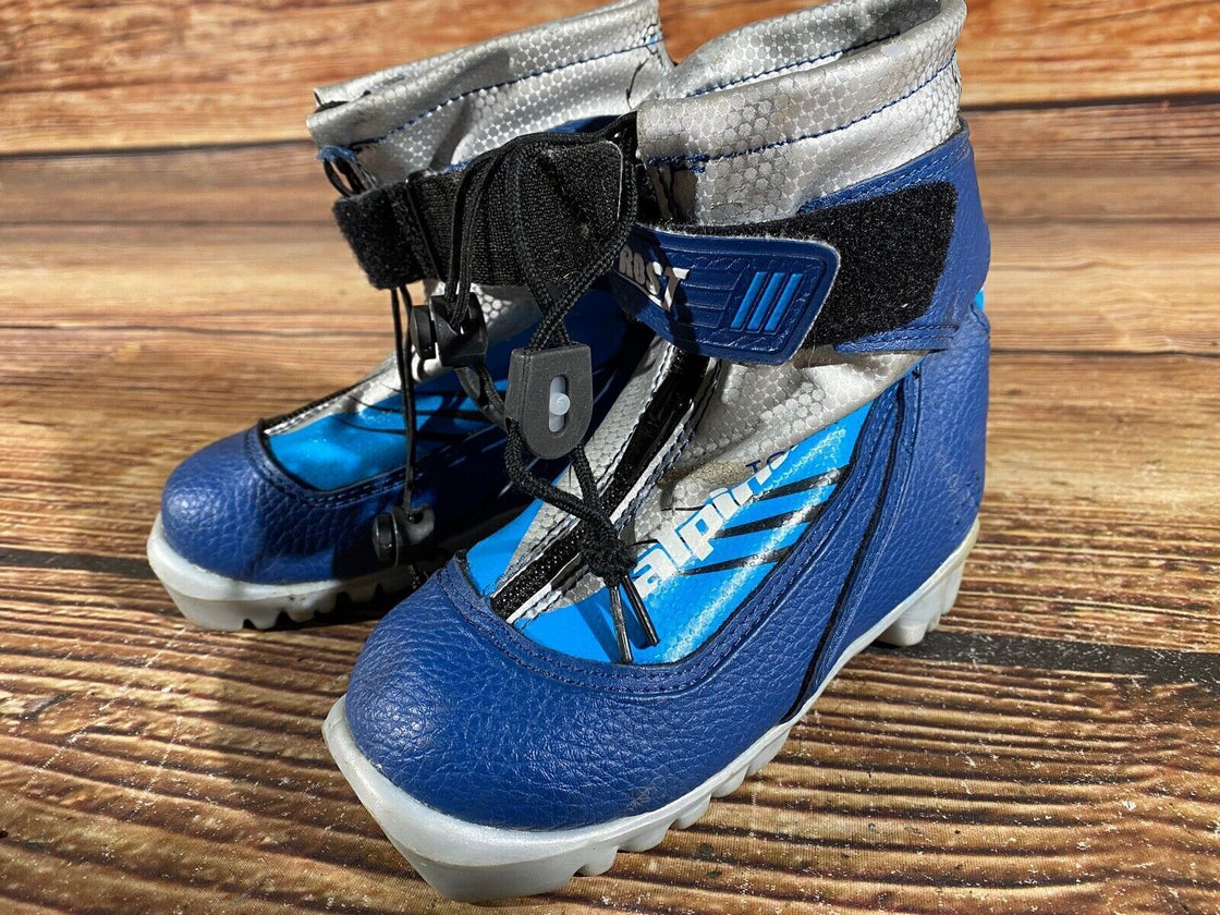 Alpina Frost Kids Nordic Cross Country Ski Boots Size EU27 US9.5 for NNN A-927