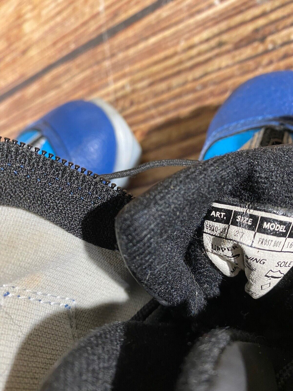 Alpina Frost Kids Nordic Cross Country Ski Boots Size EU27 US9.5 for NNN A-927