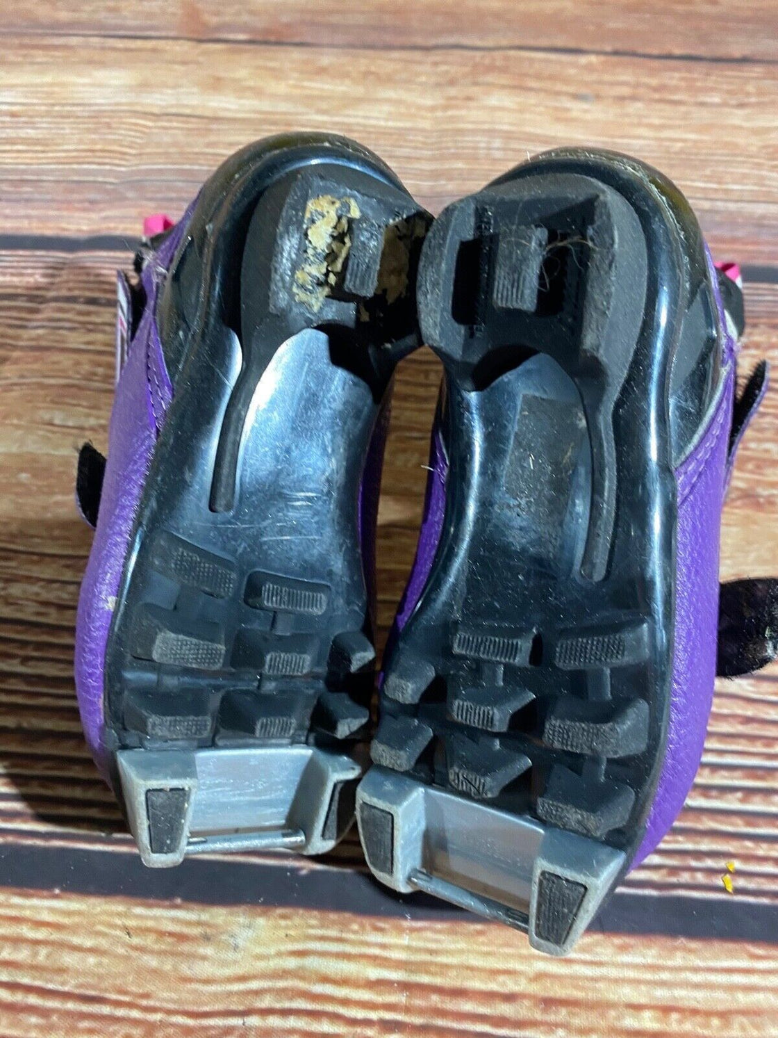 Alpina Frost Kids Nordic Cross Country Ski Boots Size EU25 US8.5 NNN A-1136