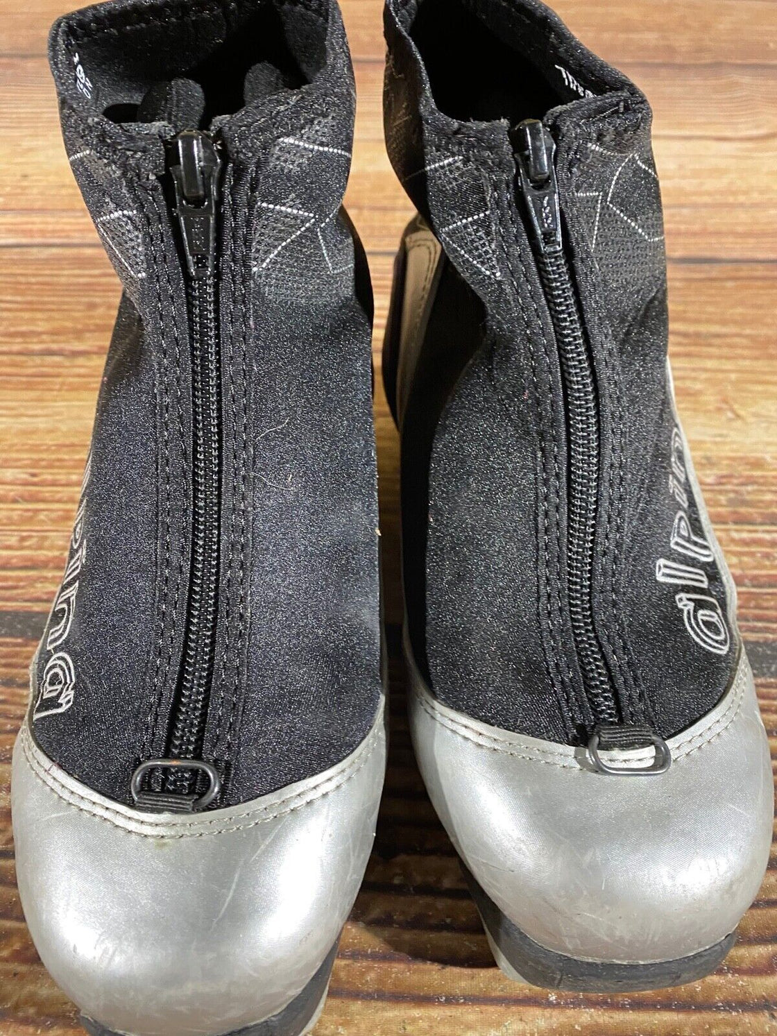 Alpina T10jr Kids Nordic Cross Country Ski Boots Size EU35 US3.5 for NNN A-906