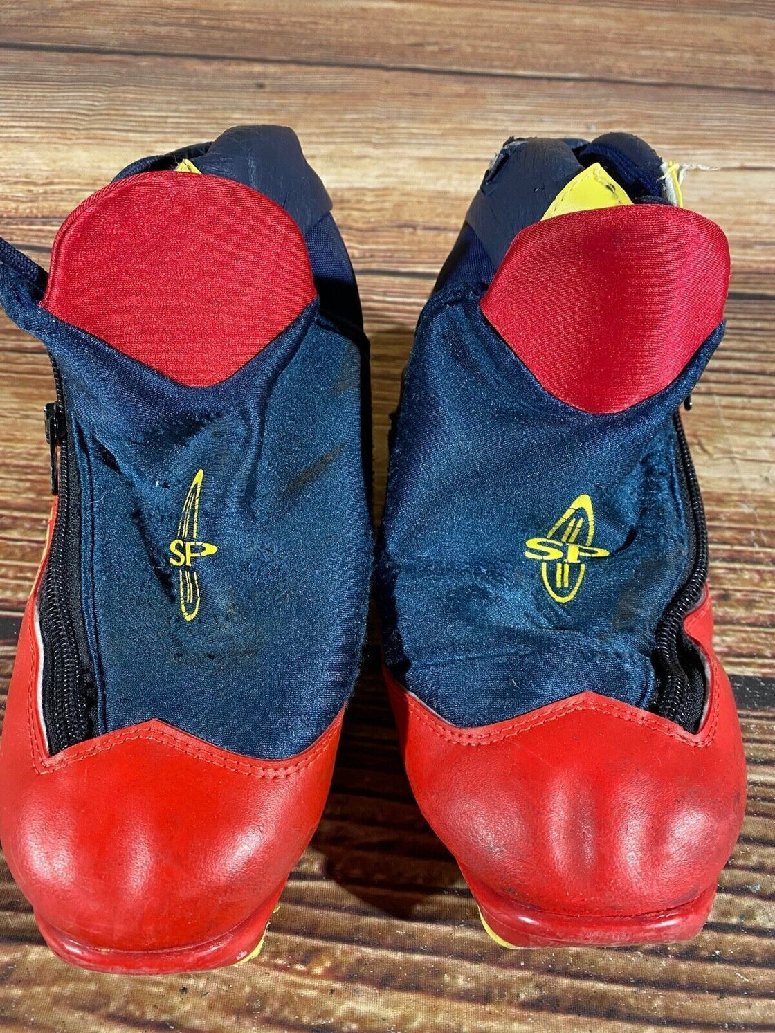 Alpina 312 Nordic Cross Country Ski Boots Kids Size EU37 US5 for NNN A-596