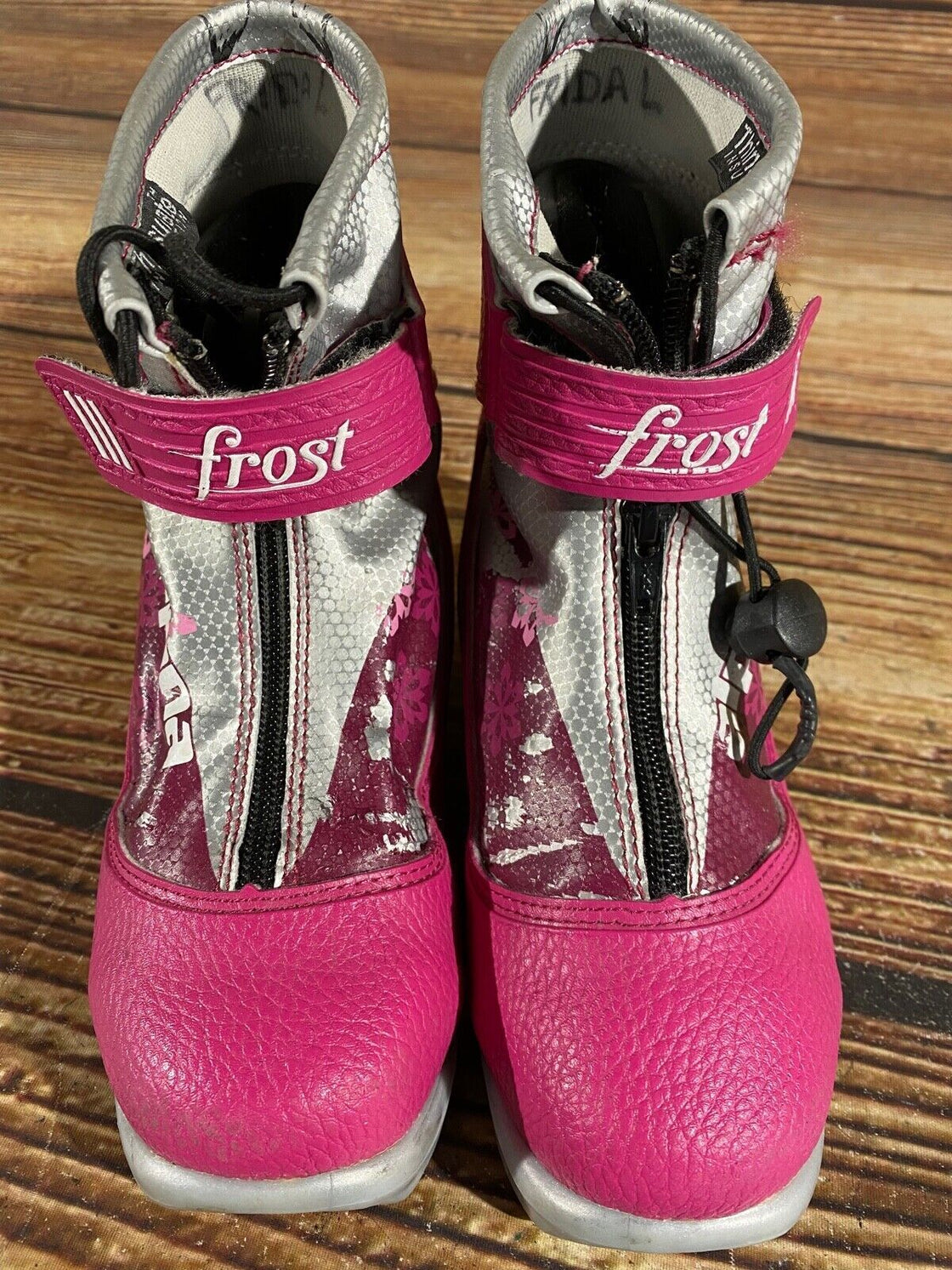 Alpina Frost Kids Nordic Cross Country Ski Boots Size EU32 US1.5 for NNN A-630