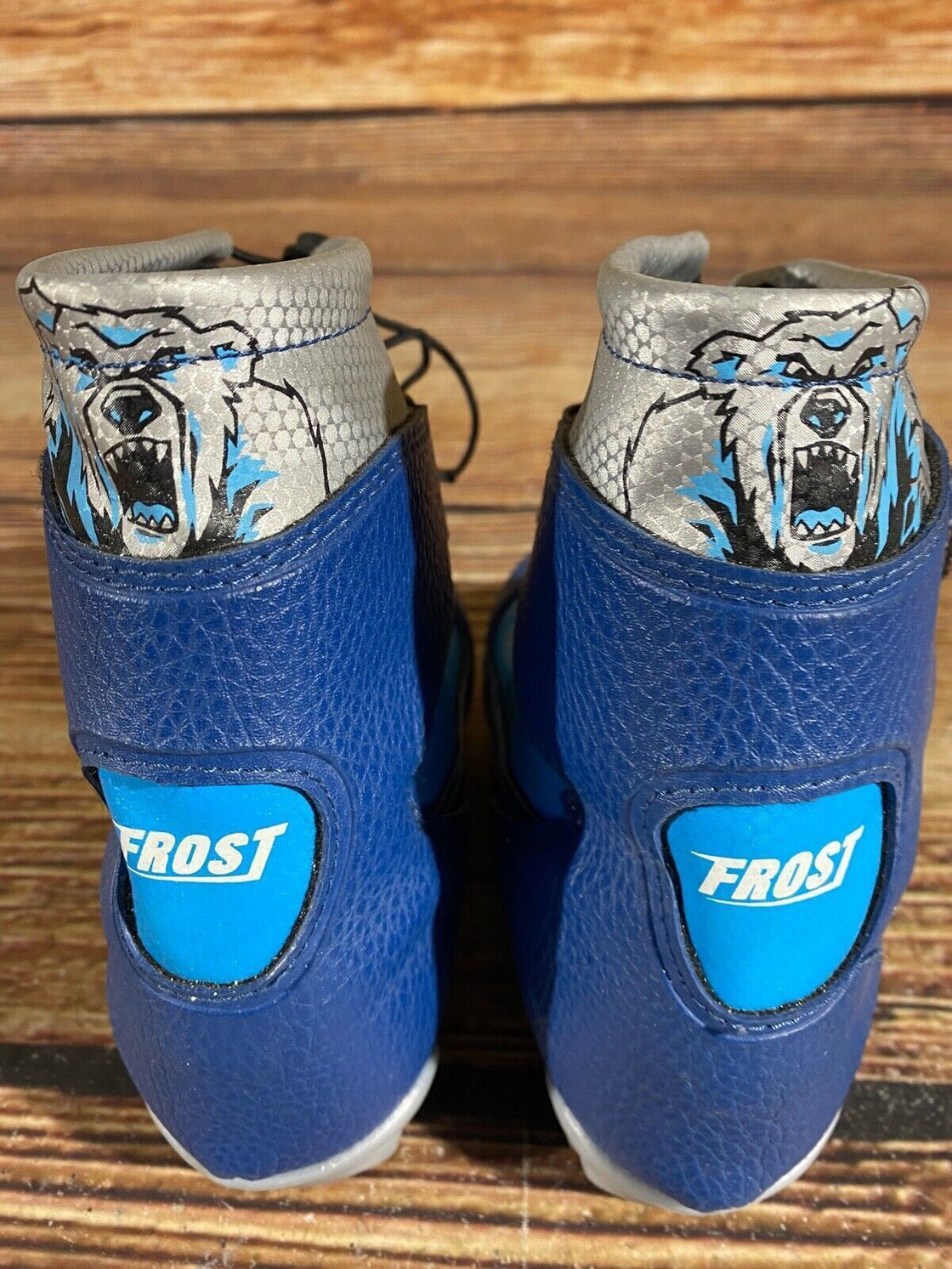 Alpina Frost Kids Nordic Cross Country Ski Boots Size EU29 US11 for NNN A-557