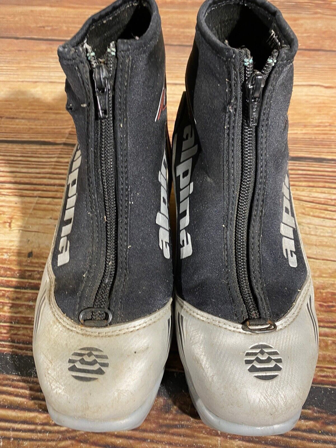 Alpina ST10j Nordic Cross Country Ski Boots Kids Size EU35 US3.5 for NNN A-605