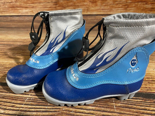 Alpina Frost Cross Country Ski Boots Classic NNN EU 29 US 11.5 Kids 190mm A-608