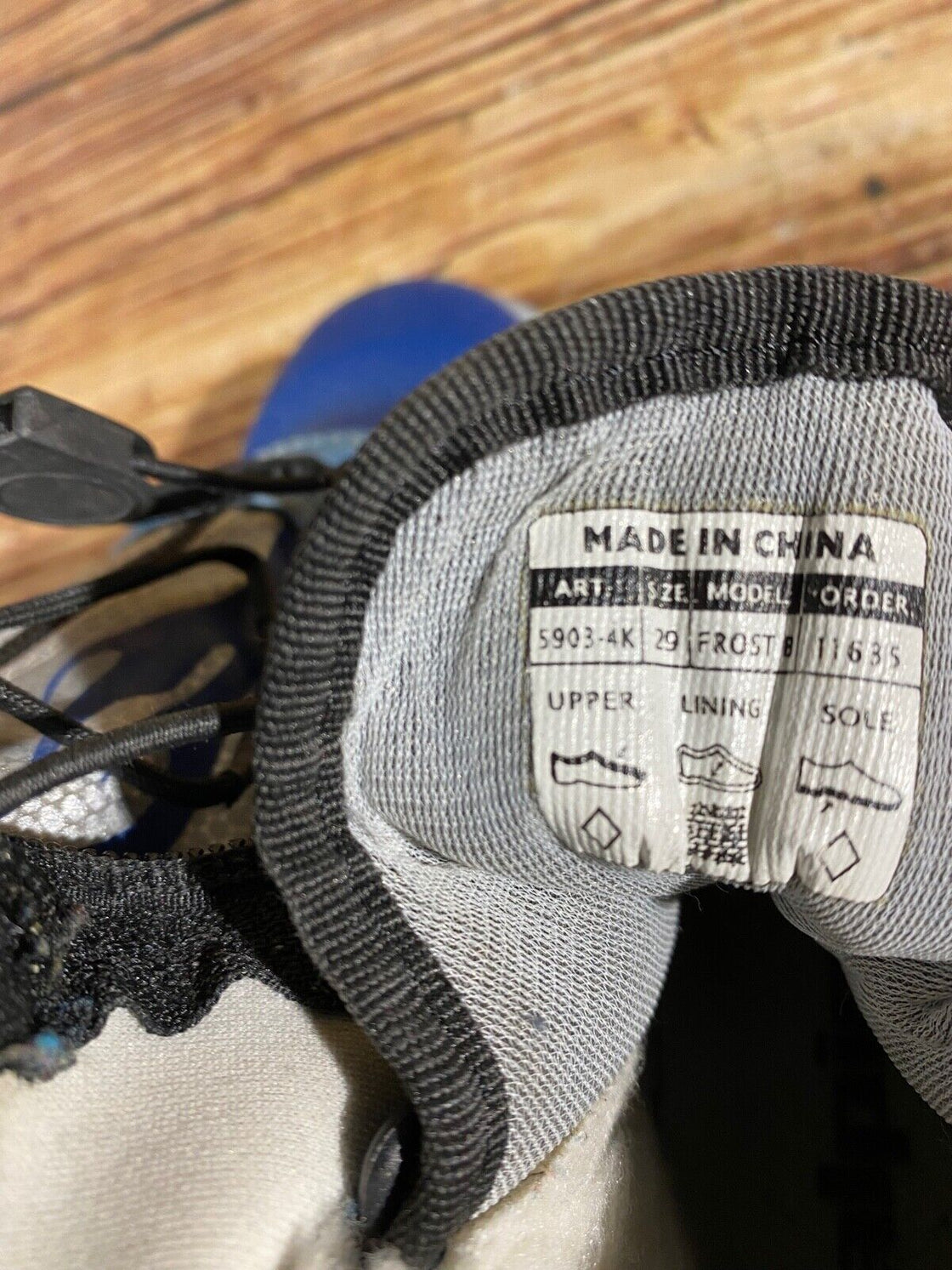 Alpina Frost Nordic Cross Country Ski Boots Kids Size EU29 US11 for NNN A-608