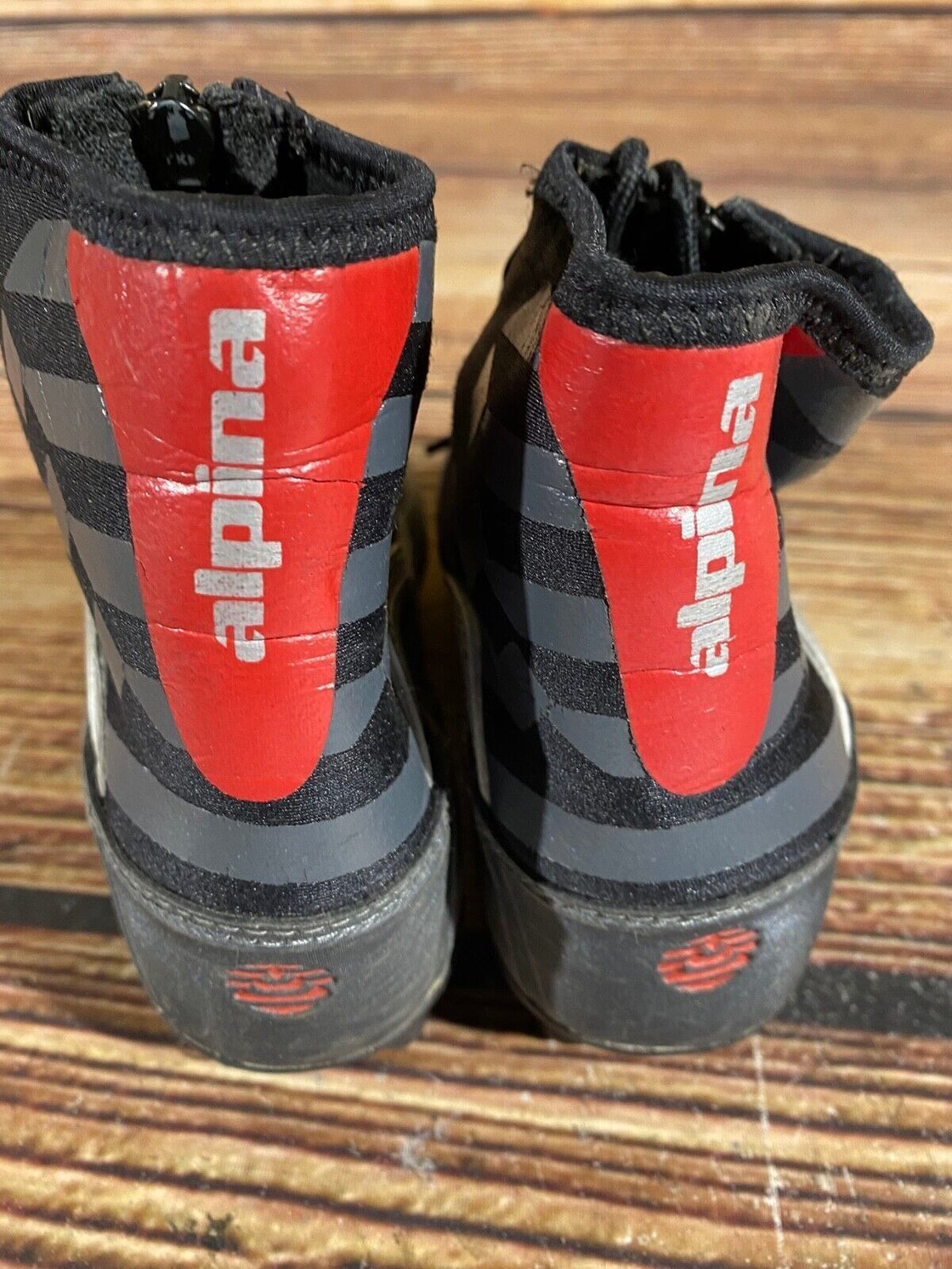 Alpina T10jr Kids Nordic Cross Country Ski Boots Size EU31 US12.5 NNN A-533