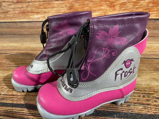 Alpina Frost Cross Country Ski Boots Classic NNN EU 26 US 9 Kids 173mm A-645