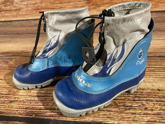 Alpina Frost Cross Country Ski Boots Classic NNN EU 25 US 8.5 Kids 163mm A-633