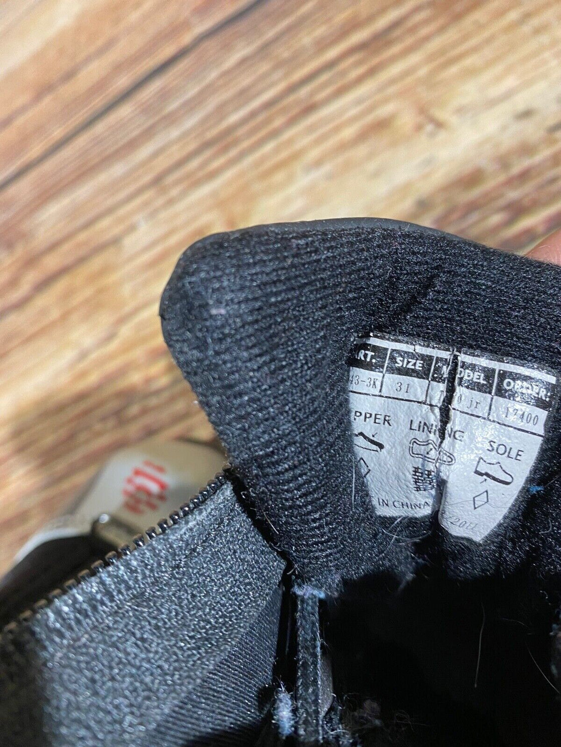 Alpina T10jr Nordic Cross Country Ski Boots Kids Size EU31 US12.5 for NNN A-612